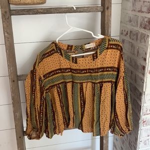 Fun patterned blouse